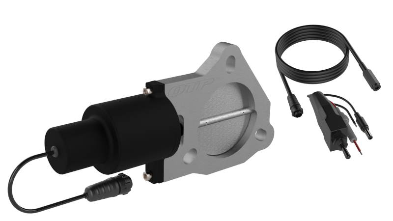 QTP QTEC30B 3in Bolt-On QTEC Electric Cutout Valve for Borla Exhausts - Single
