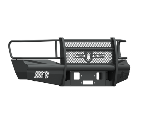 Road Armor 406V-WP 06-09 Dodge 2500 Vaquero Front Winch Plate - Tex Blk