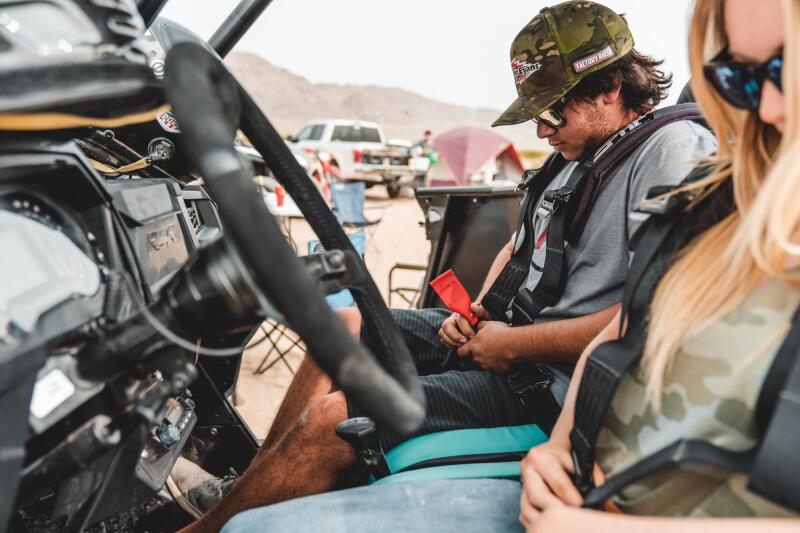 PRP Seats SB4.2LL PRP 4.2 Harness with Latch / Link Lap Belt- Black