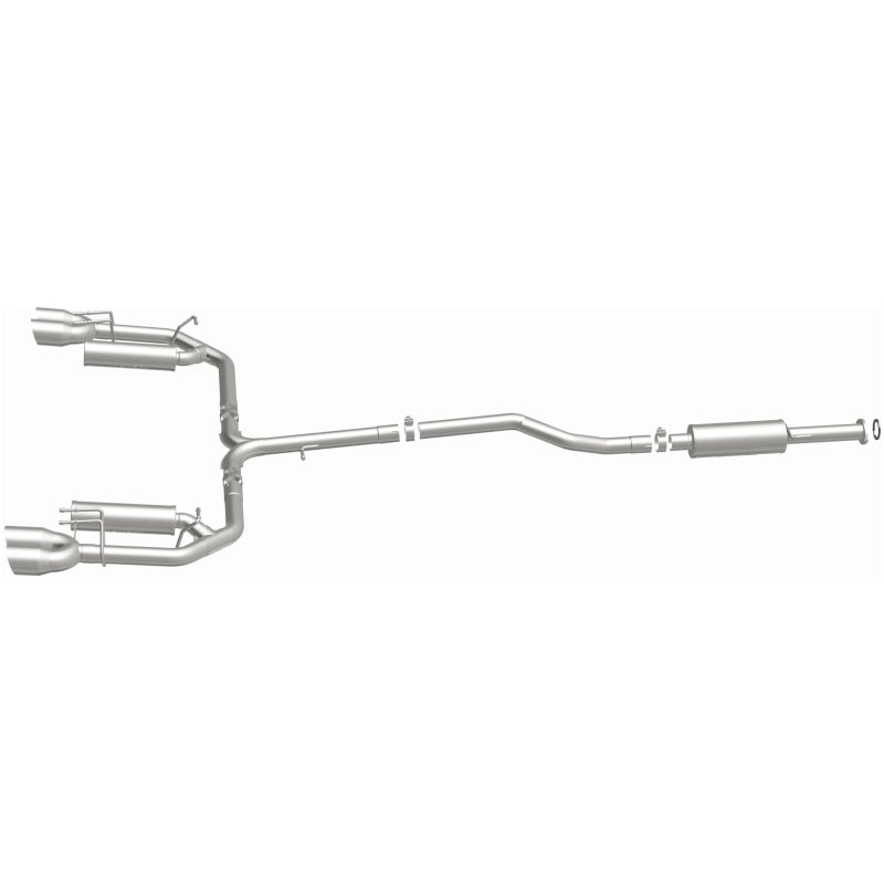 Magnaflow 19411 MagnaFlow 18-19 Toyota Camry GSE 3.5L Street Series Cat-Back Exhaust w/Polished Tips