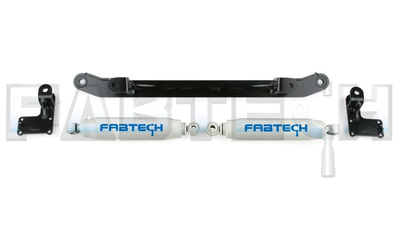 Fabtech FTS8000 99-04 Ford F250/350 4WD Dual Performance Steering Stabilizer Kit