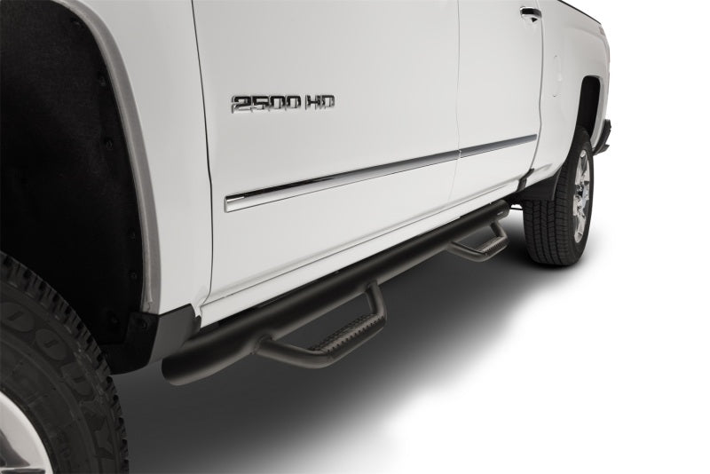 N-Fab C1495CC-6-TX Nerf Step 14-17 Chevy-GMC 1500 Crew Cab 5.7ft Bed - Tex. Black - Bed Access - 3in