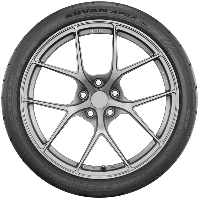 Yokohama Tire 110160106 Yokohama Advan Apex V601 Tire - 235/40R18 95Y