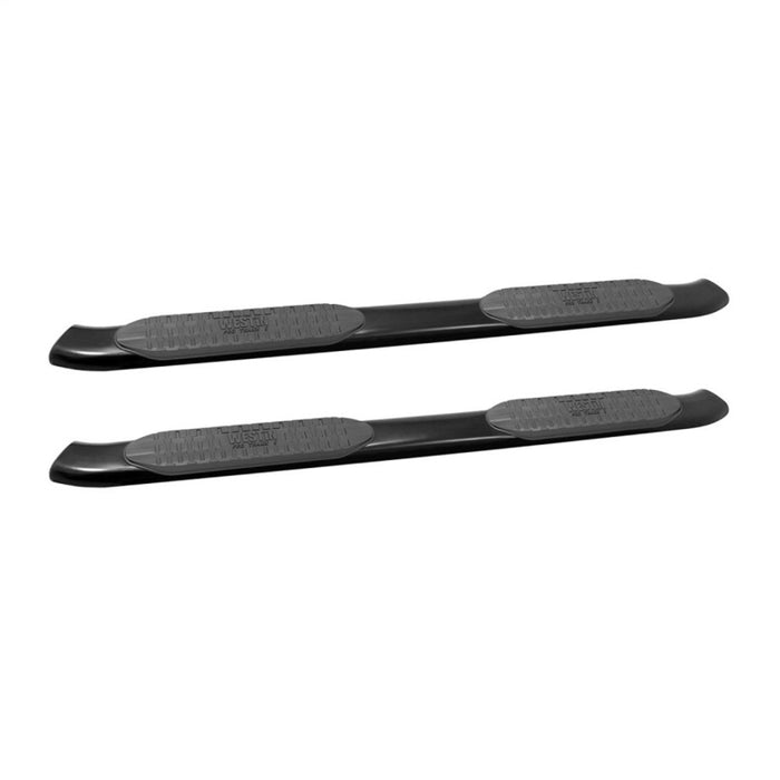 Westin 21-53725 2014-2018 Chevy Silverado 1500 Crew Cab PRO TRAXX 5 Oval Nerf Step Bars - Black