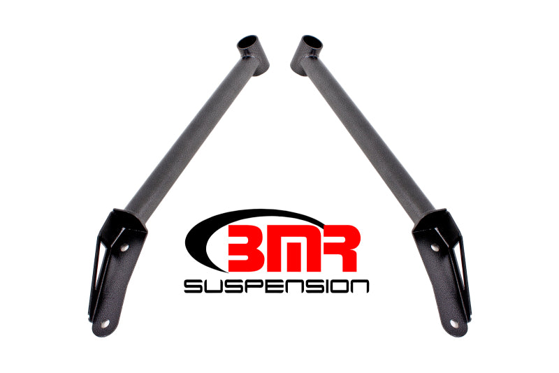 BMR Suspension CB008H BMR 16-17 6th Gen Camaro Front Of Rear Cradle Brace - Black Hammertone