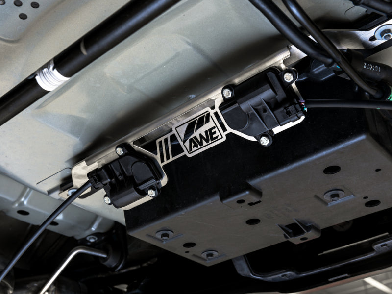 AWE Tuning 1310-11022 AWE 2018+ Ford Mustang GT Valve Motor Bracket (for Models with Active Valve Performance Exhaust)