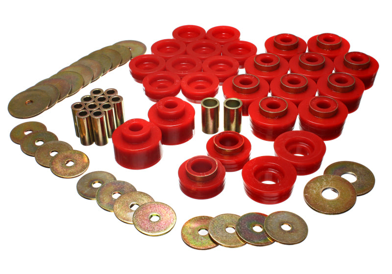 Energy Suspension 3.4141R 82-87 Buick Century/Regal/Skylark / 78-88 Chevelle/Monte Carlo Body Mount Set