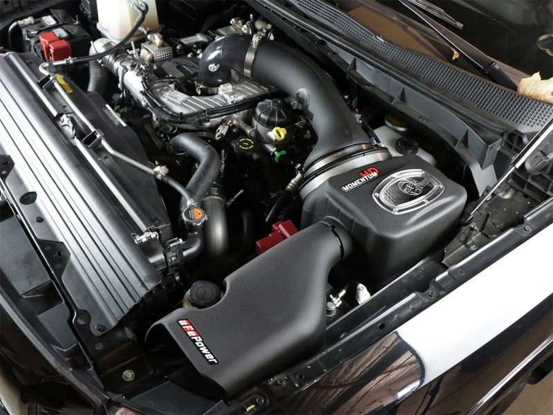 aFe 51-76105 16-19 Nissan Titan XD V8 5.0L Momentum HD Cold Air Intake System w/ Pro DRY S Media