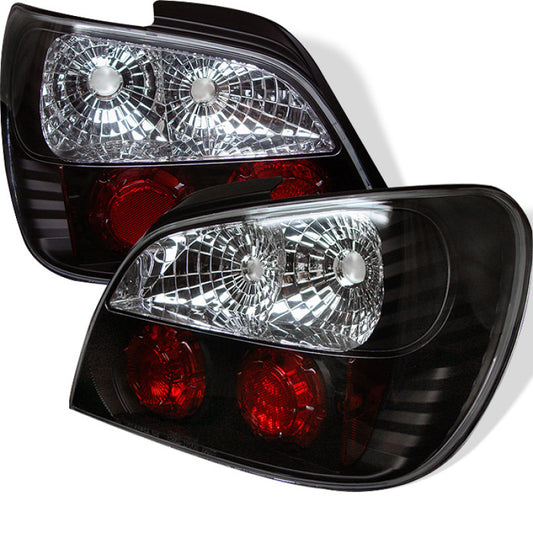 SPYDER 5007193 Spyder Subaru Impreza WRX/Sti 02-03 4Dr (Not Fit Wagon)Euro Style Tail Lights Black ALT-YD-SI01-BK