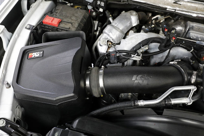 K&N Engineering 63-3119 K&N 2020+ Chevrolet Silverado 2500/3500 V8-6.6L DSL Performance Intake System