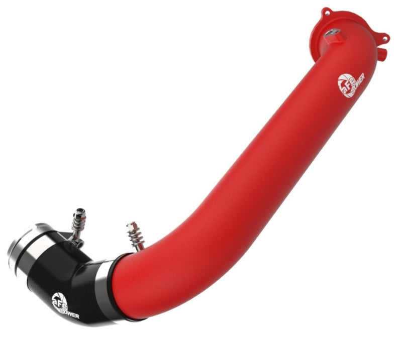 aFe 46-20488-R BladeRunner Red 2-3/4in Aluminum Charge Pipe 2021 Toyota Supra GR (A90) I4-2.0L (t) B48