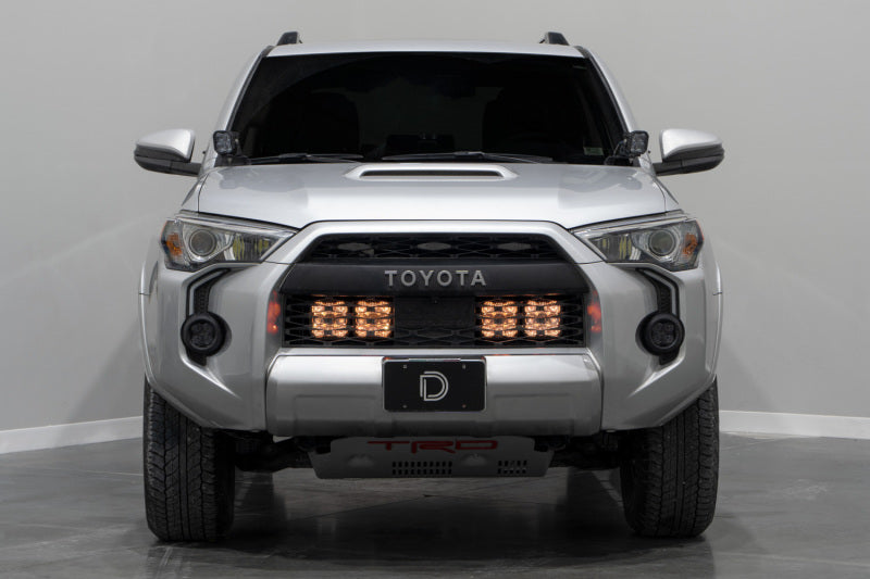 Diode Dynamics DD7544 14-23 Toyota 4Runner SS5 Stealth Grille LED 4-Pod Kit - Pro White Combo