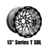Belak Wheels BLK Series Twisted Wheels 13104100ST5BS-NBL