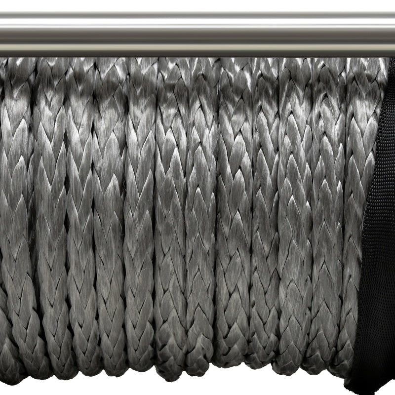 Superwinch 1511201 11500 LBS 12V DC 3/8in x 80ft Synthetic Rope Tiger Shark 11500 Winch