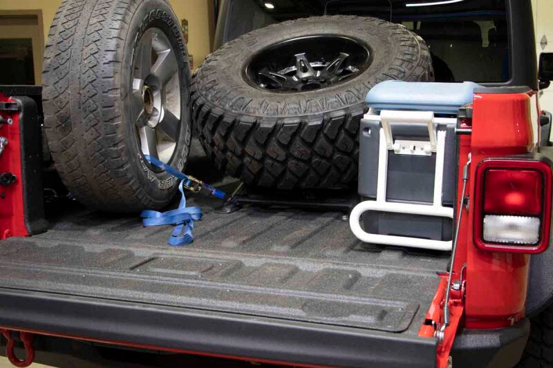 Fishbone Offroad FB21213 2020+ Jeep Gladiator JT In-Bed Tire Carrier