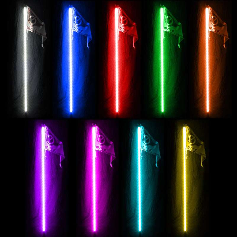 ORACLE Lighting 5781-333 Oracle Off-Road 4ft LED Whip - ColorSHIFT