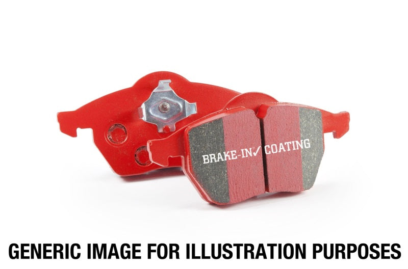 EBC DP31518C 06-13 Audi A3 2.0 Turbo (Girling rear caliper) Redstuff Rear Brake Pads