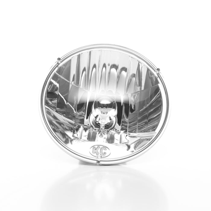 KC HiLiTES 42301 Universal/97-06 Jeep TJ 7in. Halogen H4 DOT Headlight 55/60w Lexan (Pair Pack System)