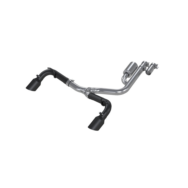 MBRP S5207BLK 2021+ Ford Bronco Sport (1.5L / 2.0L EcoBoost) 2.5in Res-Back Exhaust - Dual Rear - Black