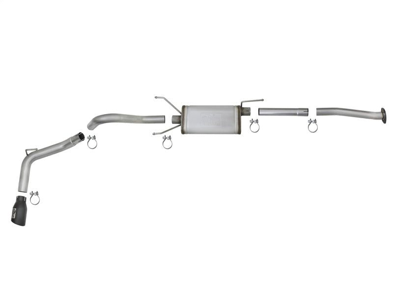 aFe 49-46042-B MACH Force-Xp 2-1/2in 304 SS Cat-Back Exhaust w/Black Tips 2016+ Toyota Tacoma L4-2.7L / V6-3.5L