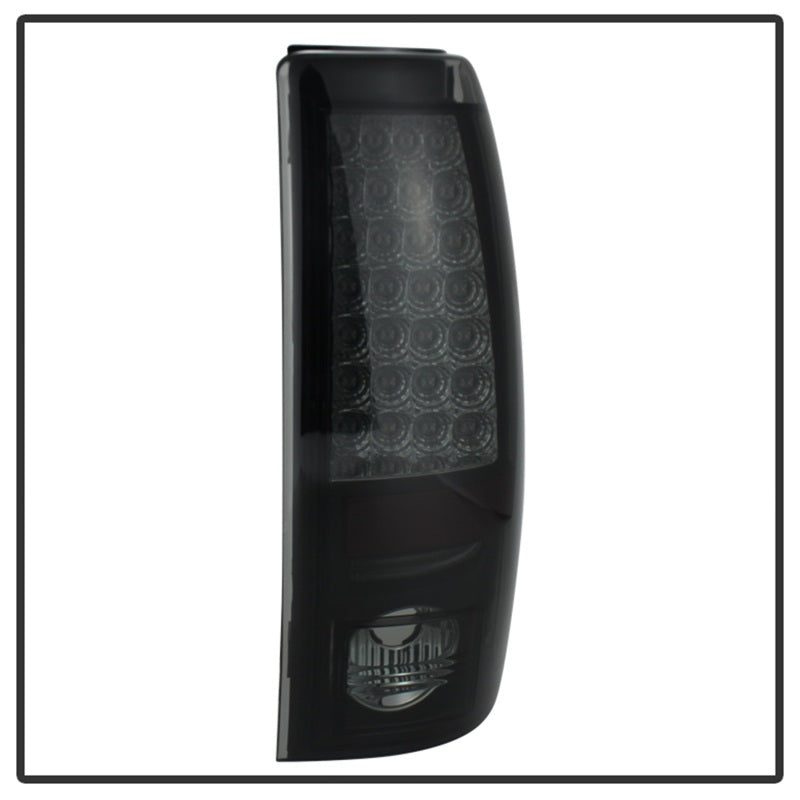 SPYDER 5078025 Spyder Chevy Silverado 1500 03-06 (Not Fit Stepside)LED Tail Lights Blk Smke ALT-YD-CS03-LED-BSM