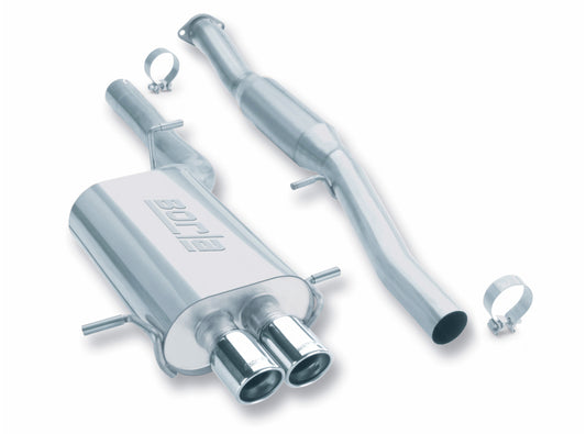 Borla 140053 02-07 WRX Twin Tip Hush Catback Exhaust