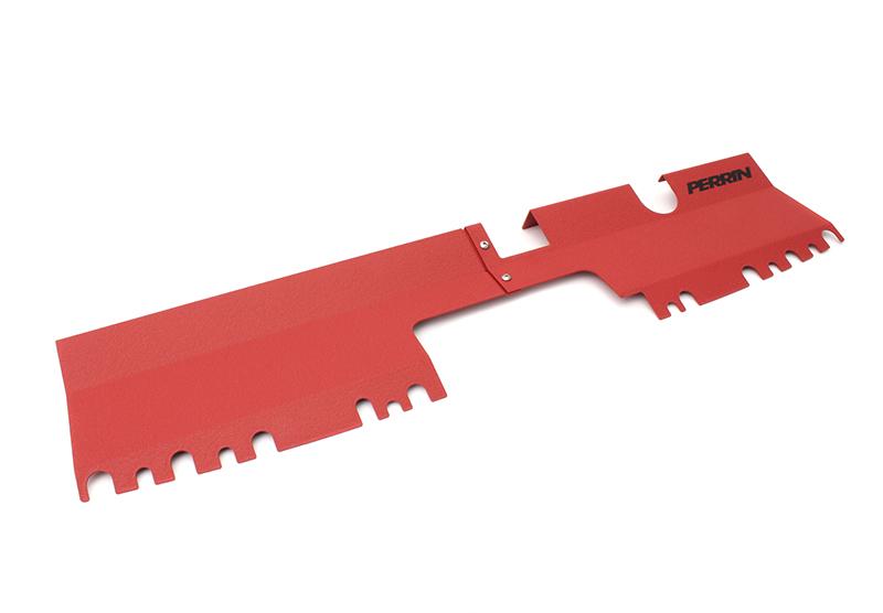 Perrin Performance PSP-ENG-512RD PERRIN 15-21 Subaru WRX/STI Radiator Shroud (With/Without OEM Intake Scoop) - Red