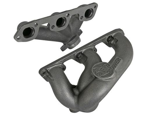 aFe 46-40114 BladeRunner Ported Ductile Iron Exhaust Manifold 07-11 Jeep Wrangler (JK) V6-3.8L