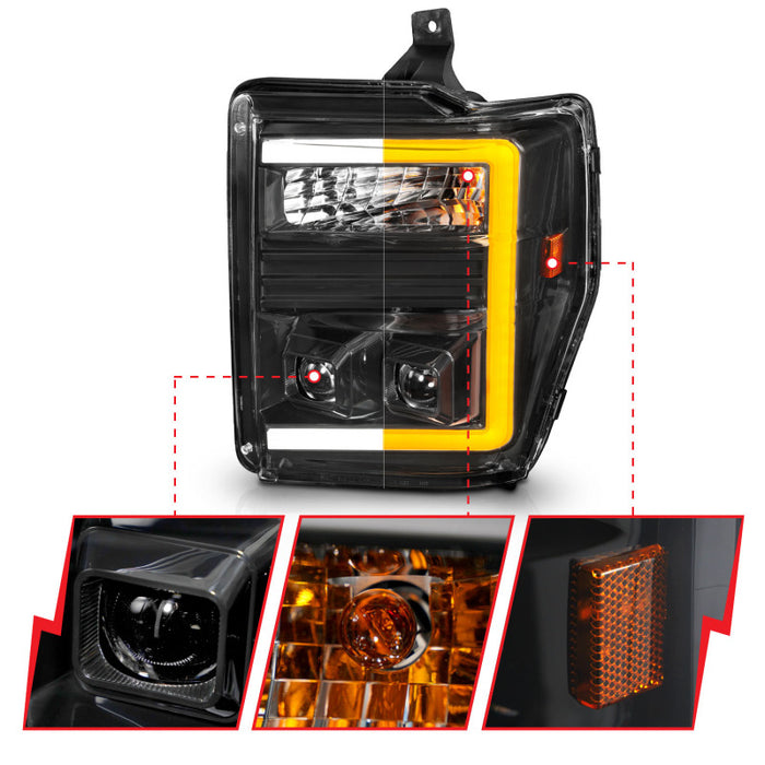 ANZO 111586 ANZ LED/Projector Headlights