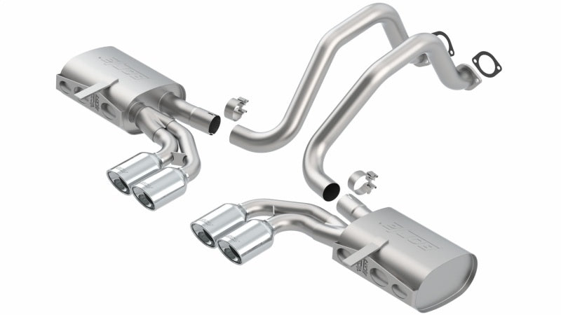 Borla 140426 97-04 Chevrolet Corvette 5.7L 8cyl Touring SS Catback Exhaust