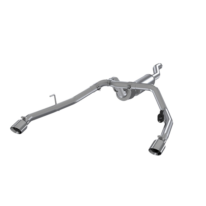 MBRP S5538AL 2020 Jeep Gladiator 3.6L 2.5in Dual Rear Exit Cat Back Exhaust Aluminized