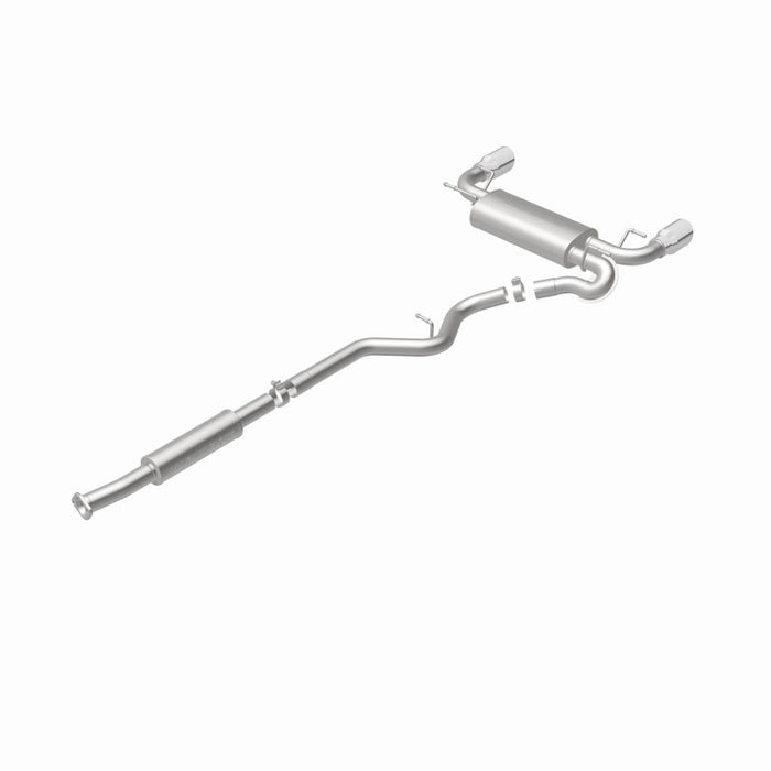 Magnaflow 15157 MagnaFlow 13 Scion FR-S / 13 Subaru BRZ Dual Split Rear Exit Stainless Cat Back Performance Exhaust