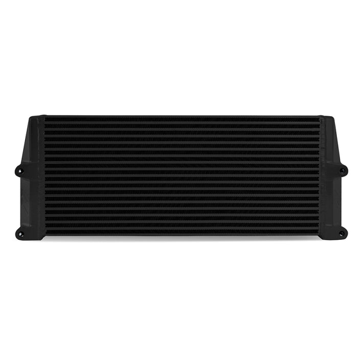 Mishimoto MMOC-SSO-17BK Heavy-Duty Oil Cooler - 17in. Same-Side Outlets - Black
