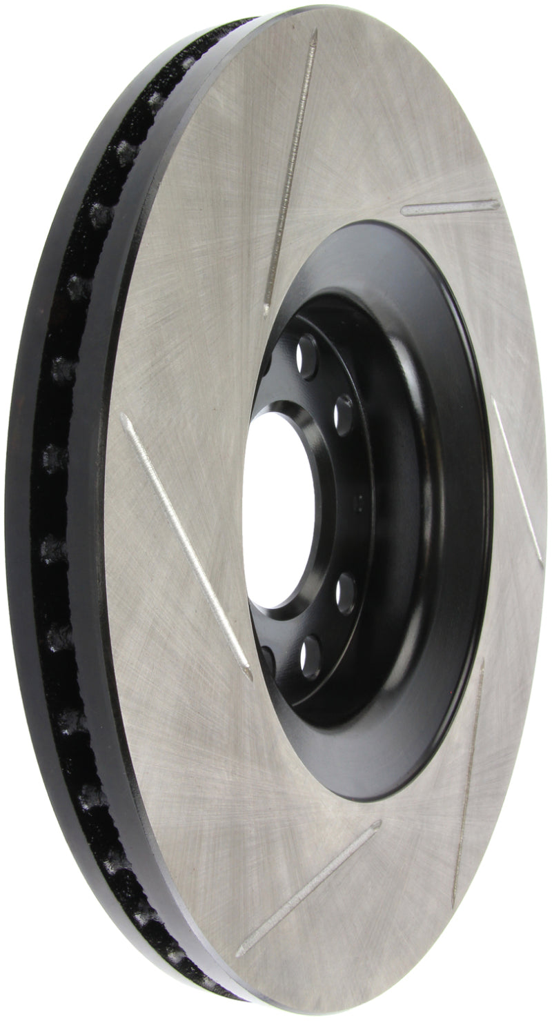 Stoptech 126.33096SL StopTech Power Slot 01-06 Audi Allroad / 05-09 A4 / 6/99-04 A6 / 99-02 S4 Left Front Slotted Rotor
