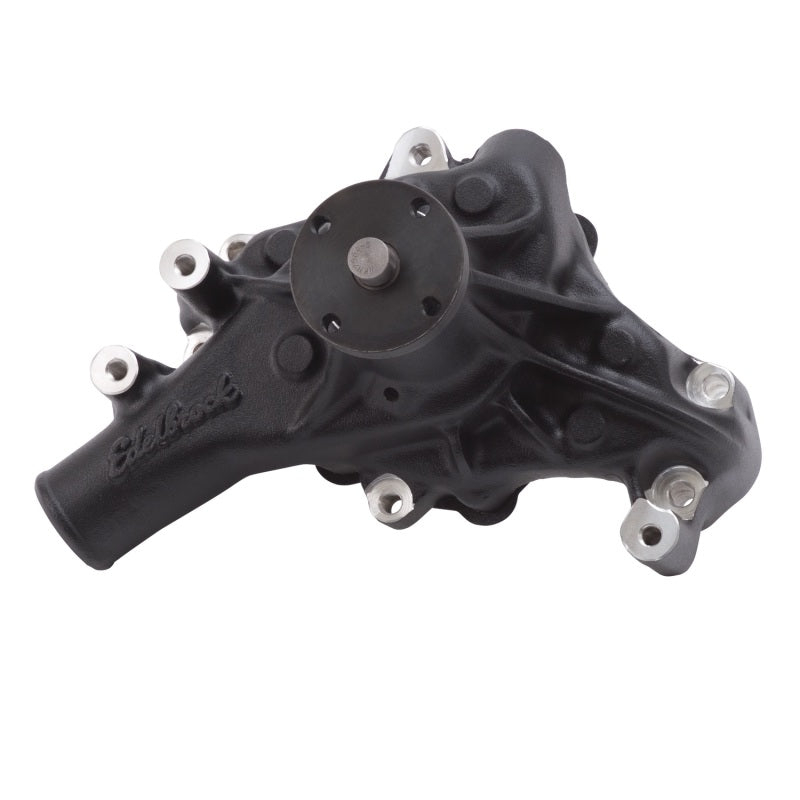 Edelbrock EDE88113 SBC Water Pump - Long Black