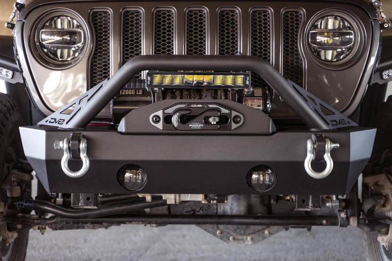 DV8 Offroad FBJL-05 07-23 Jeep Wrangler JK/JL & Gladiator JT FS-15 Series Front Bumper