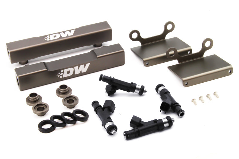 DeatschWerks 6-101-1000 04-06 Subaru STI/LGT Side Feed to Top Feed Fuel Rail Conv Kit w/ 1000cc Injectors