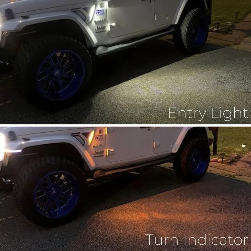 ORACLE Lighting 5861-504 Oracle Sidetrack LED System For Jeep Wrangler JL/ Gladiator JT SEE WARRANTY