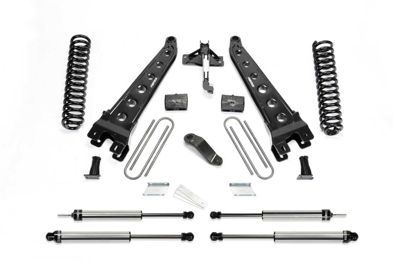 Fabtech K2335DL 19-20 Ford F450/F550 4WD Diesel 6in Rad Arm Sys w/Coils & Dl Shks