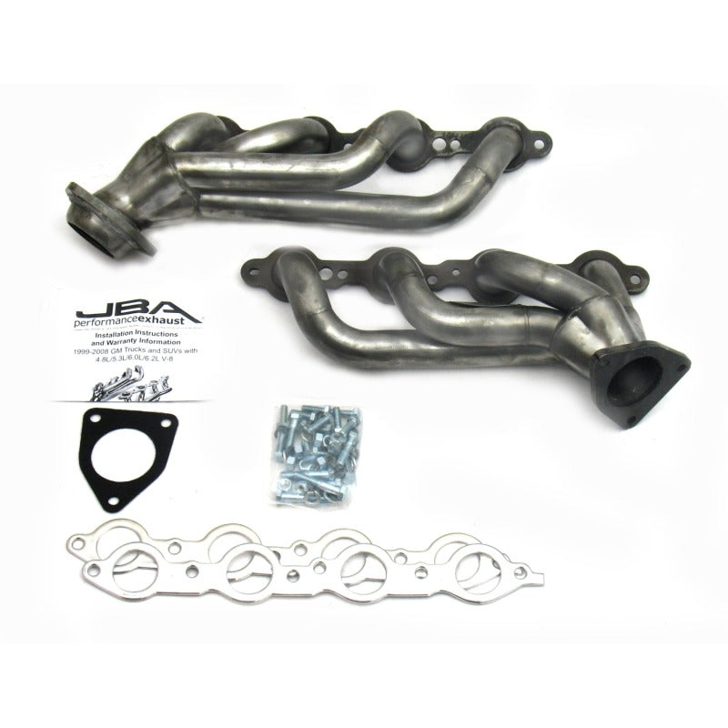 JBA 1850S-2 02-13 GM Truck 4.8L/5.3L LS Raw 409 Cat4Ward Header