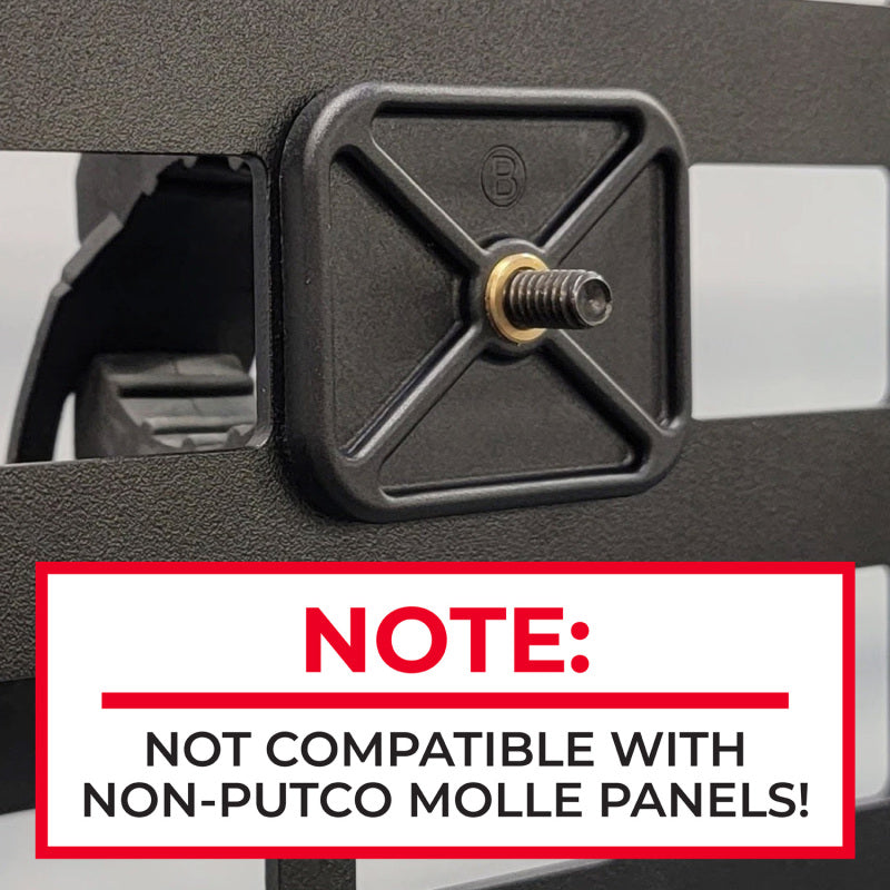 Putco 195082 14-18 Chevy Silverado HD/GMC Sierra LD - 8ft (Long Box) Molle - Passenger Side Panel