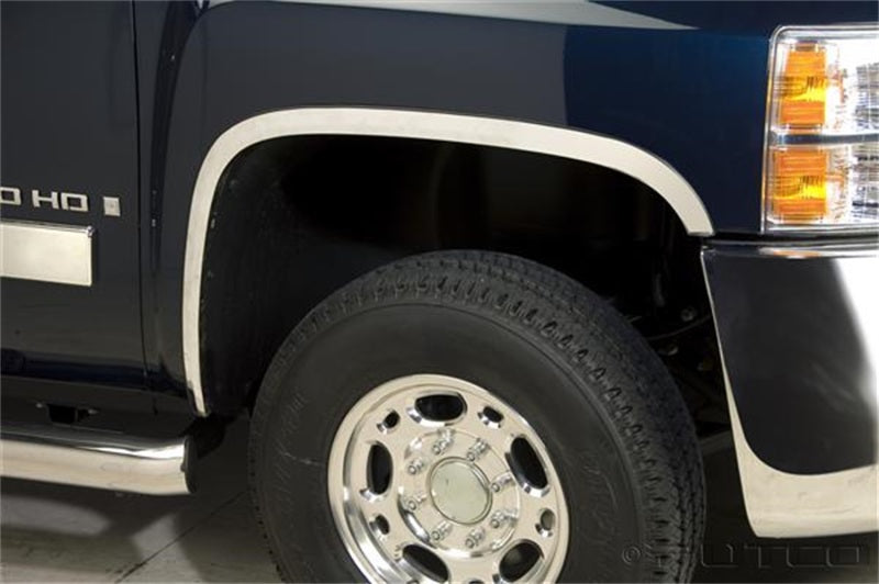Putco 97289 07-14 Chevrolet Silverado 2500HD - Full (Does not Fit Dually) Stainless Steel Fender Trim