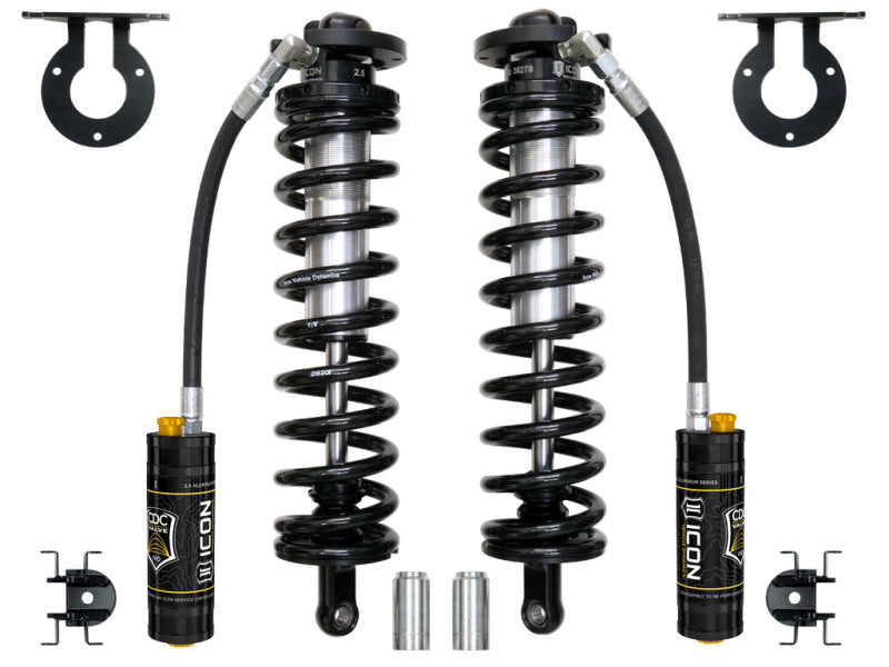 ICON 61721C 2005+ Ford F-250/F-350 Super Duty 4WD 4in 2.5 Series Shocks VS RR CDCV Bolt-In Conversion Kit