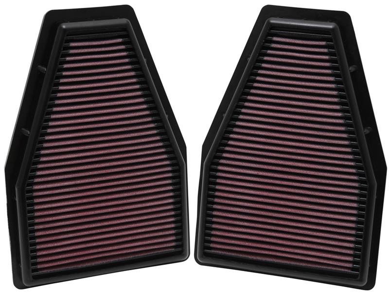 K&N Engineering 33-2484 K&N Replacement Air Filter 12-13 Porsche 911 3.4L / 12 911 3.8L / 13 911 3.6L / 13 911 Carrera 3.8L
