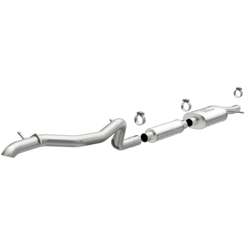 Magnaflow 19539 MagnaFlow 12-18 Jeep Wrangler 2.5in Overland Series Cat-Back Exhaust