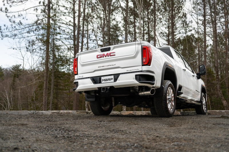 MBRP S5093AL 2020 Chevrolet/GMC 2500/3500 HD Silverado/Sierra 6.6L V8 Installer Series Exhaust - Aluminum