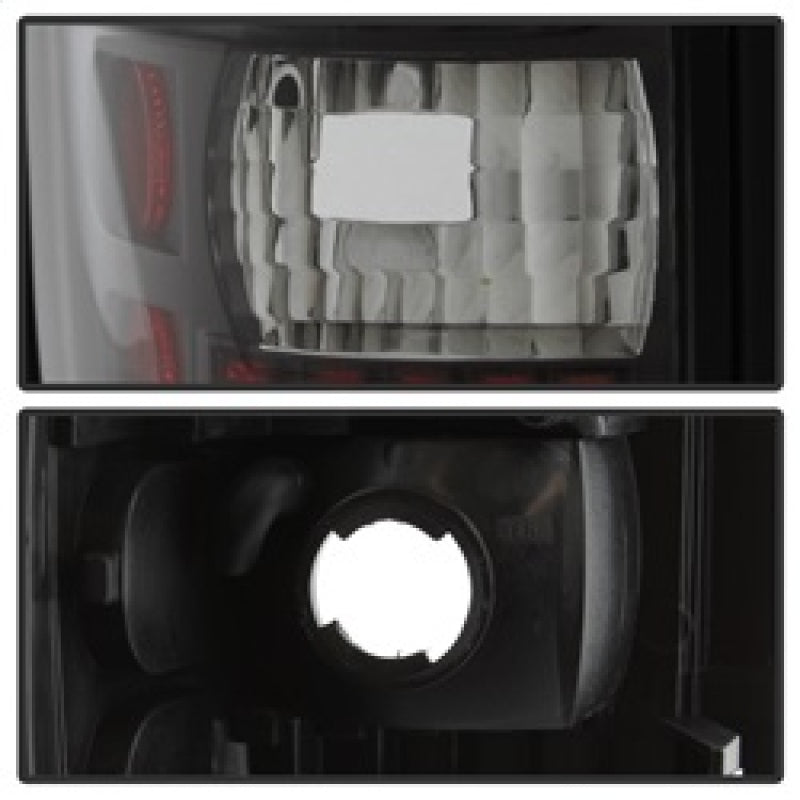 SPYDER 5012753 xTune Dodge RAM 1500/2500/3500 94-01 Euro Style Tail Lights Black ALT-ON-DRAM94-BK