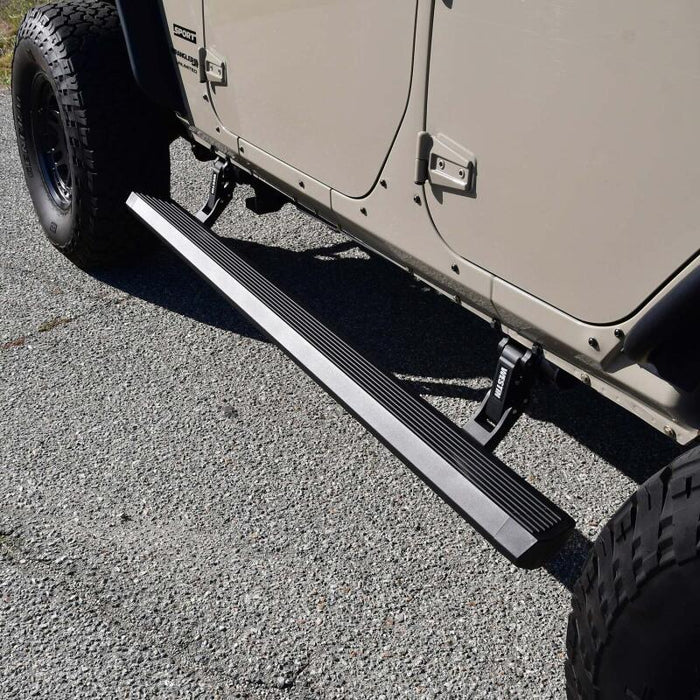 Westin 29-23295 07-18 Jeep Wrangler JK Unlimited Pro-e Electric Running Boards - Textured Black