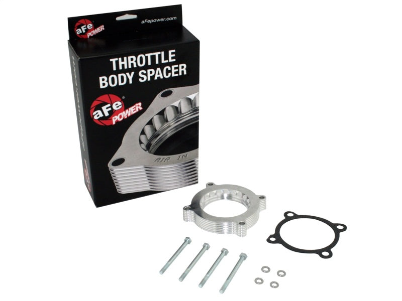 aFe 46-33010 Silver Bullet Throttle Body Spacers TBS Ford F-150/Mustang GT 2011-12 V8-5.0L