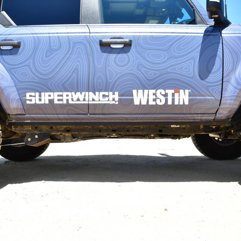 Westin 42-141955 21-23 Ford Bronco 4dr (Excl. Sport) XTS Pinch Weld Covers - Tex. Blk